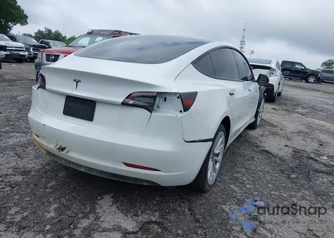 2021 Tesla Model 3 Standard Range Plus Rear-Wheel Drive из США, поврежденный, VIN 5YJ3E1EAXMF099245